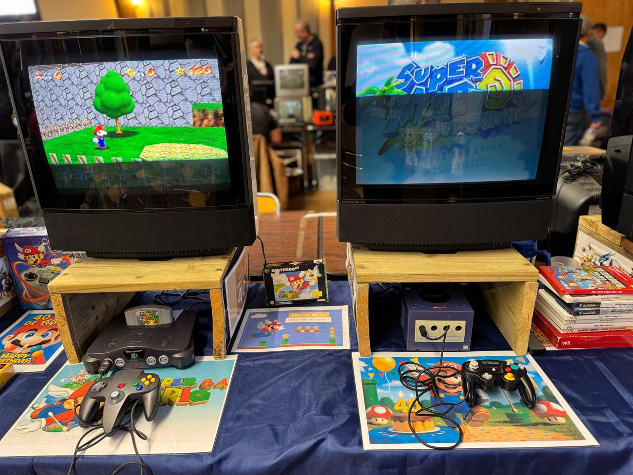 Super Mario 64 and Super Mario Sunshine